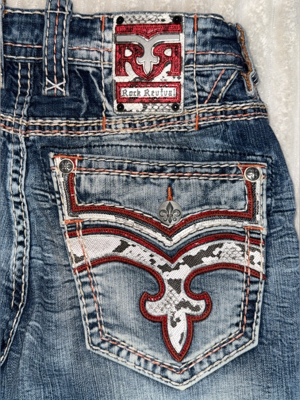 Rock revival cypress straight leg jeans